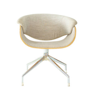 Modern chair isolated.