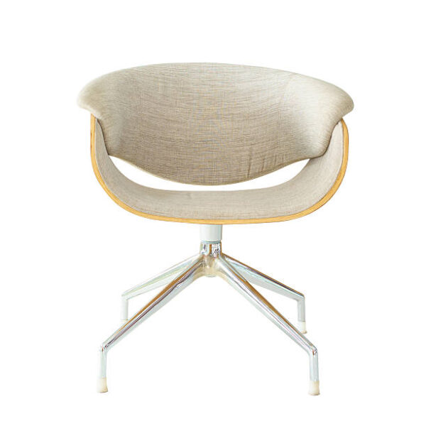 Modern chair isolated.