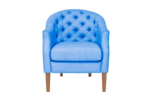 Armchair. modern chair on white background. texture chair.